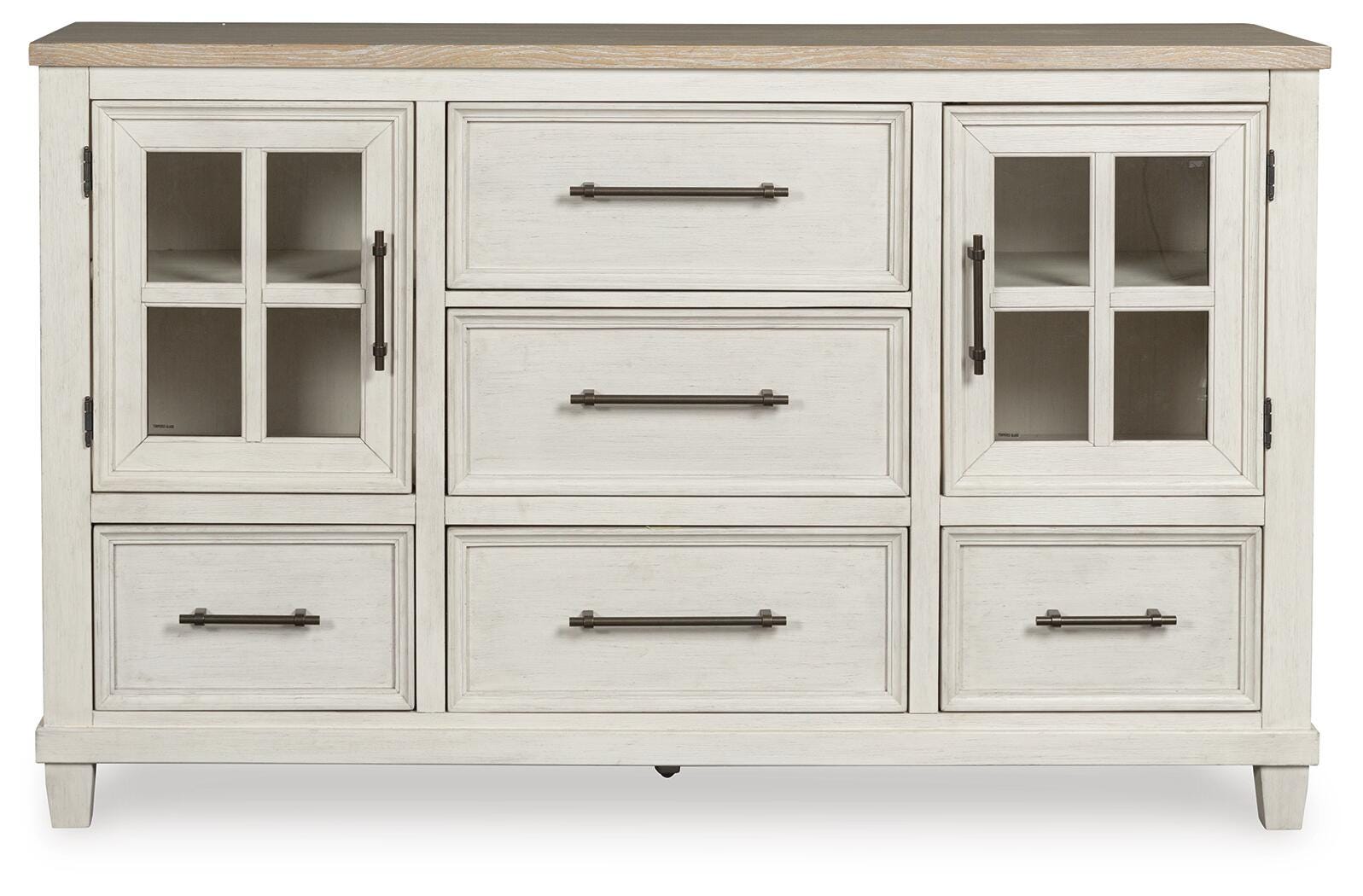 Shaybrock Panel Bed and Dresser