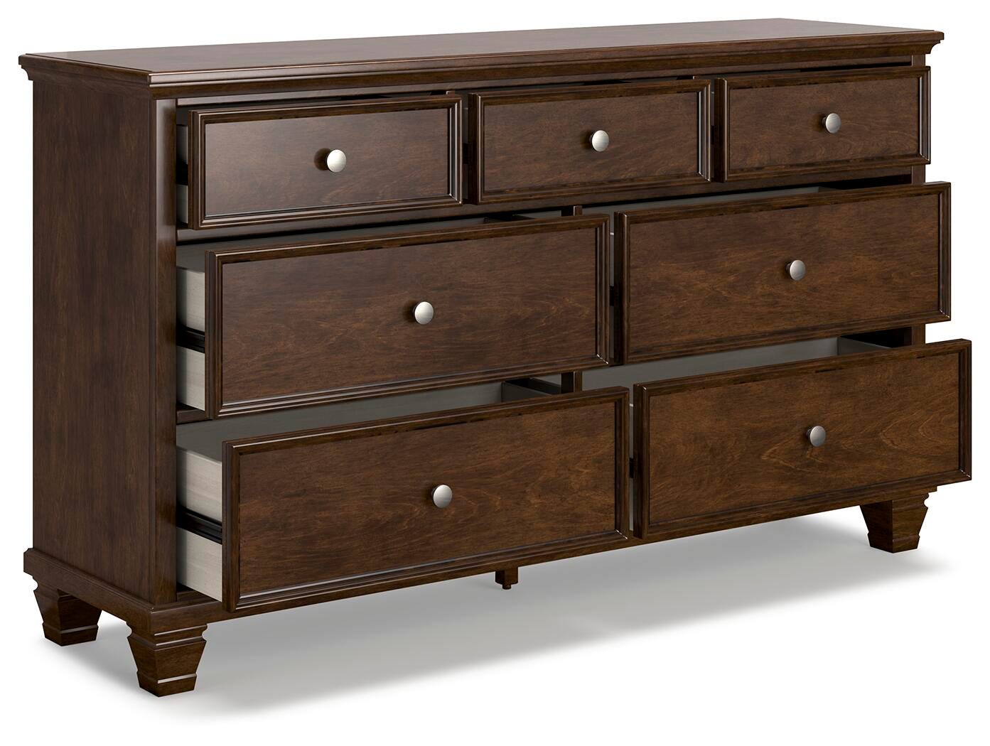 Danabrin Panel Storage Bed, Dresser and Chest