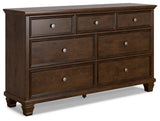 Danabrin Panel Storage Bed and Dresser