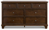 Danabrin Panel Storage Bed and Dresser
