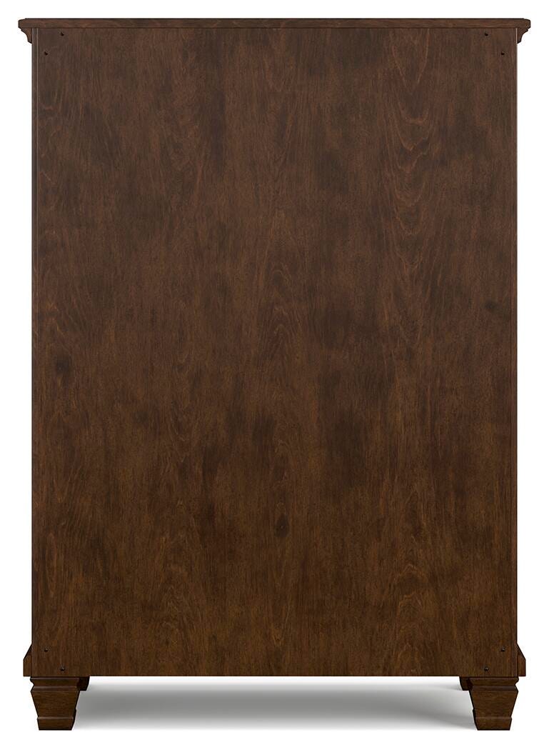 Danabrin Panel Storage Bed, Dresser and Chest