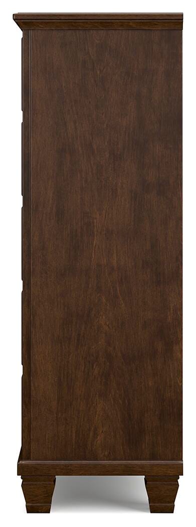 Danabrin Panel Storage Bed, Dresser and Chest