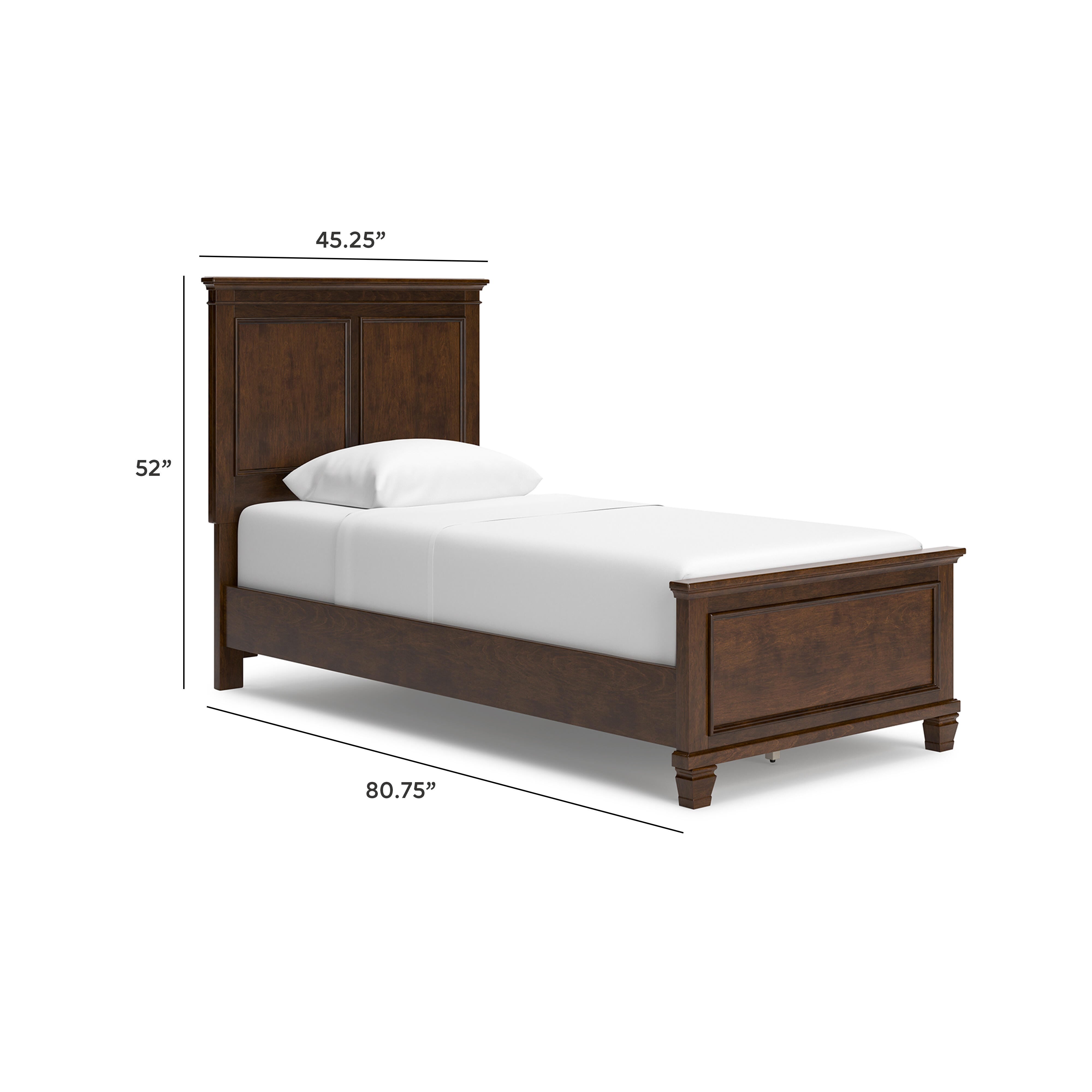 Danabrin Panel Bed, Dresser and Nightstand