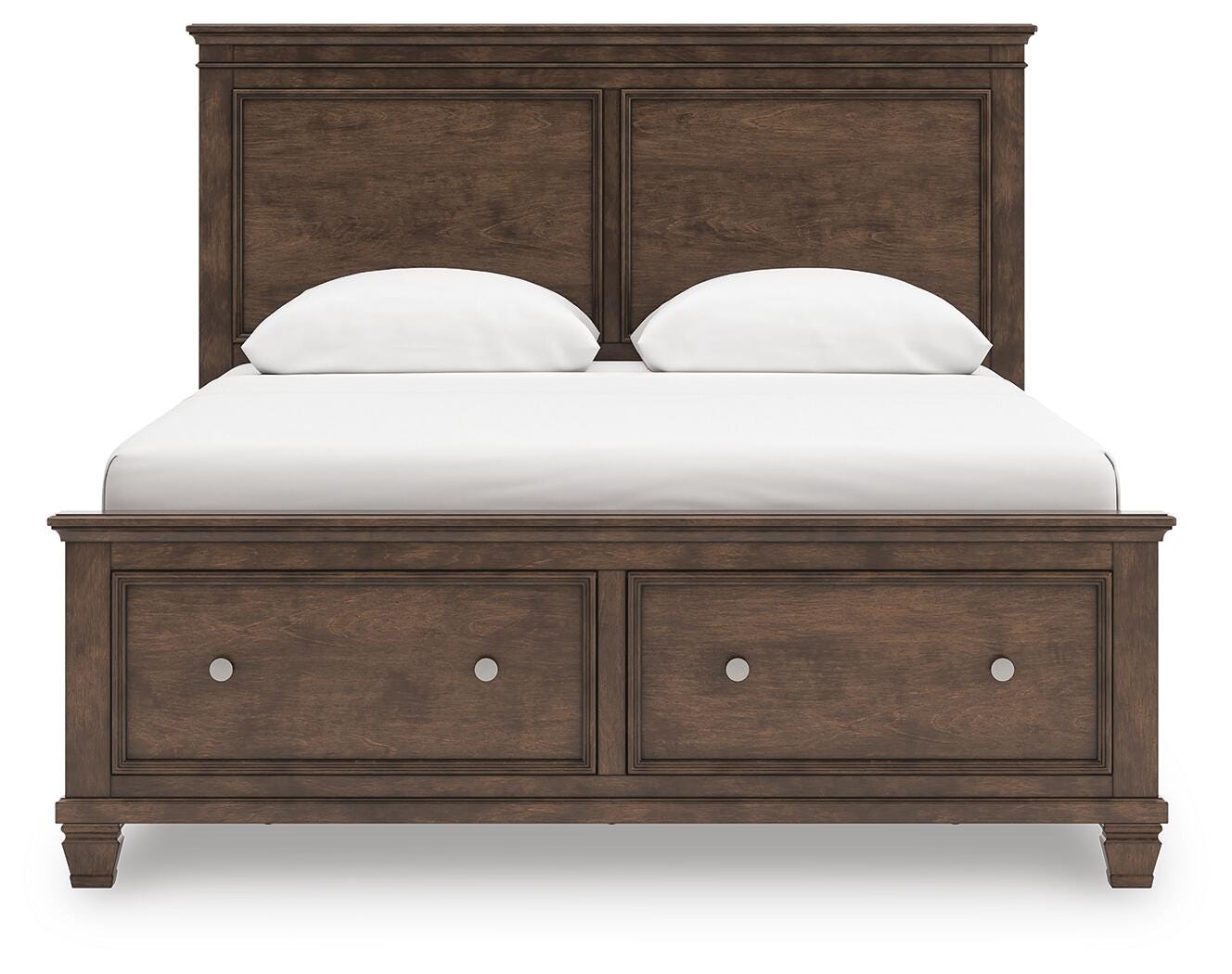 Danabrin Panel Storage Bed, Dresser and Mirror