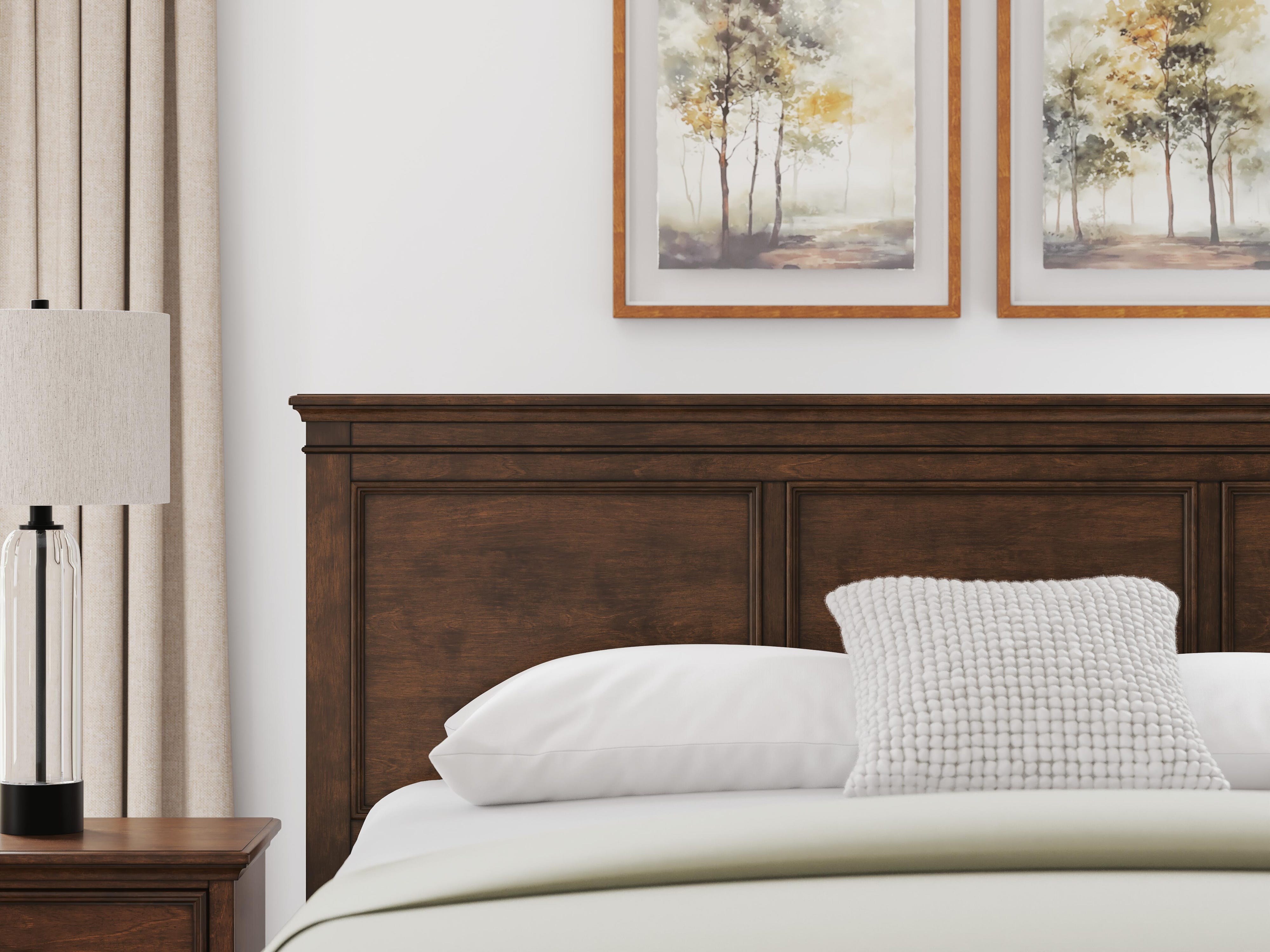 Danabrin Panel Storage Bed, Dresser and Nightstand