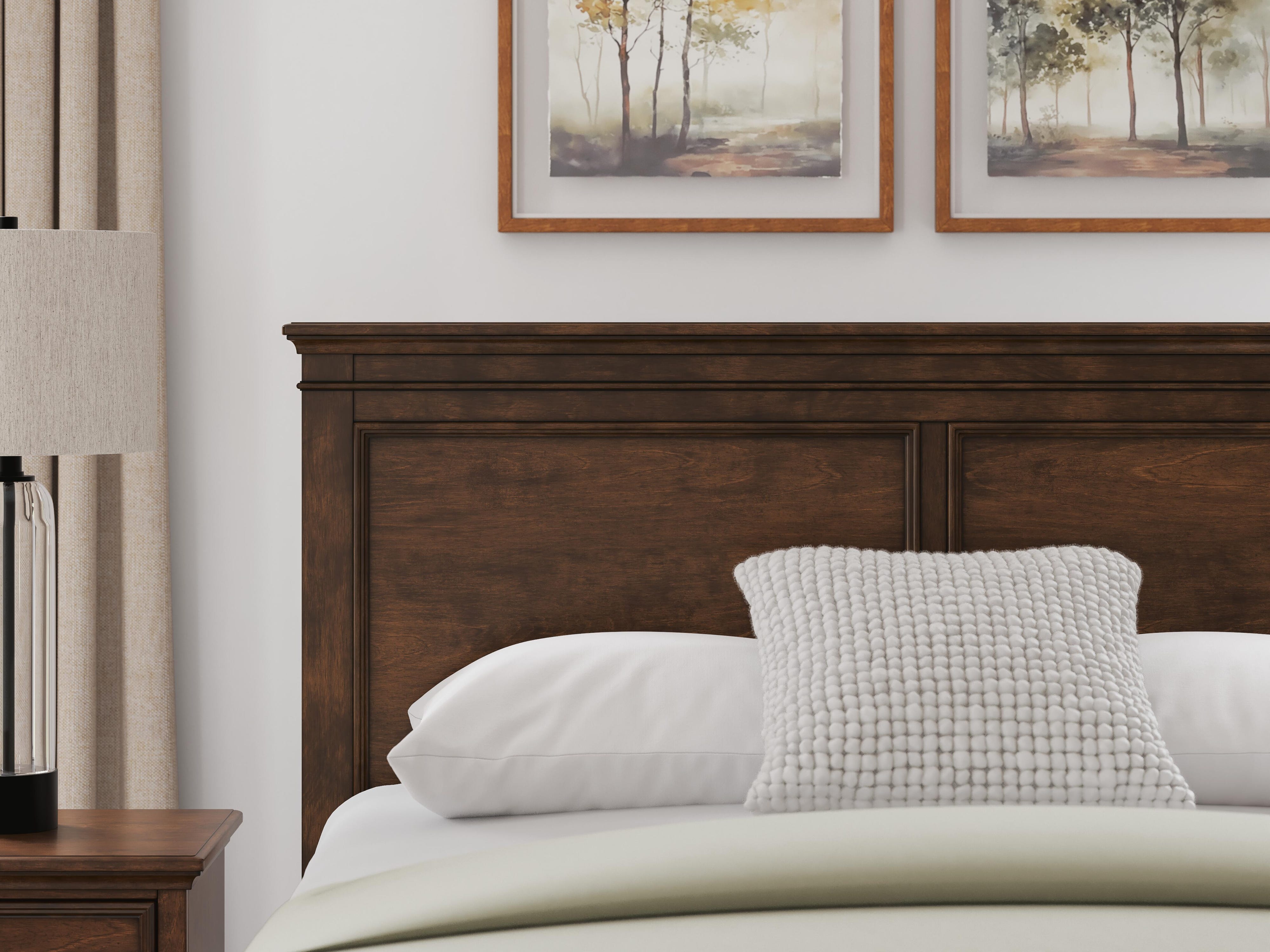 Danabrin Panel Storage Bed, Dresser and Nightstand