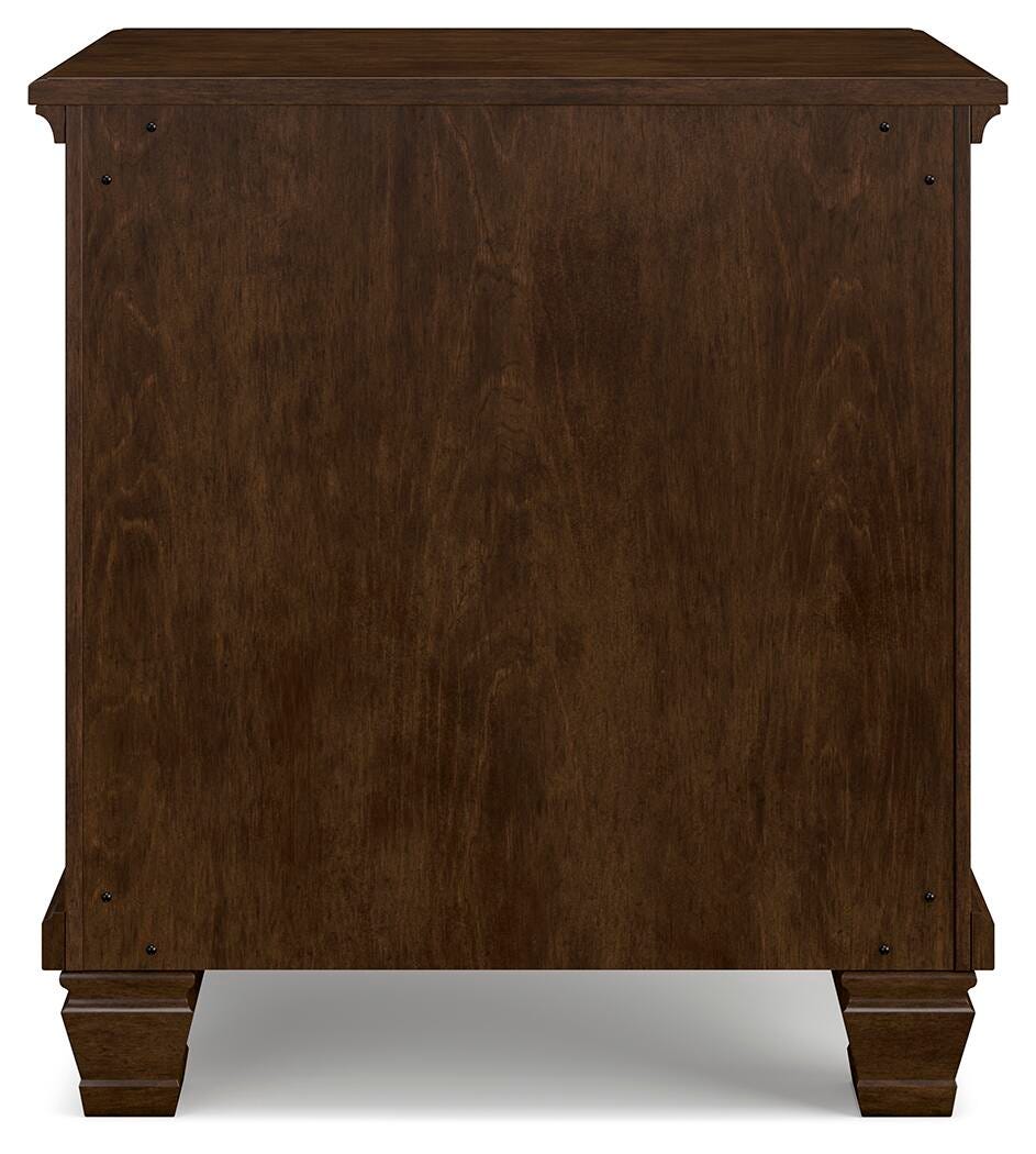 Danabrin Panel Storage Bed, Dresser and Nightstand