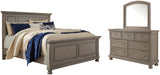 Lettner Panel Bed, Dresser and Mirror