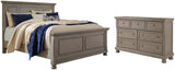 Lettner Panel Bed and Dresser