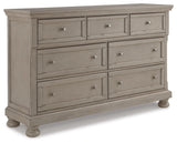 Lettner Panel Bed, Dresser and 2 Nightstands