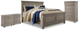 Lettner Panel Bed, Chest and 2 Nightstands