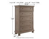Lettner Panel Bed, Chest and 2 Nightstands