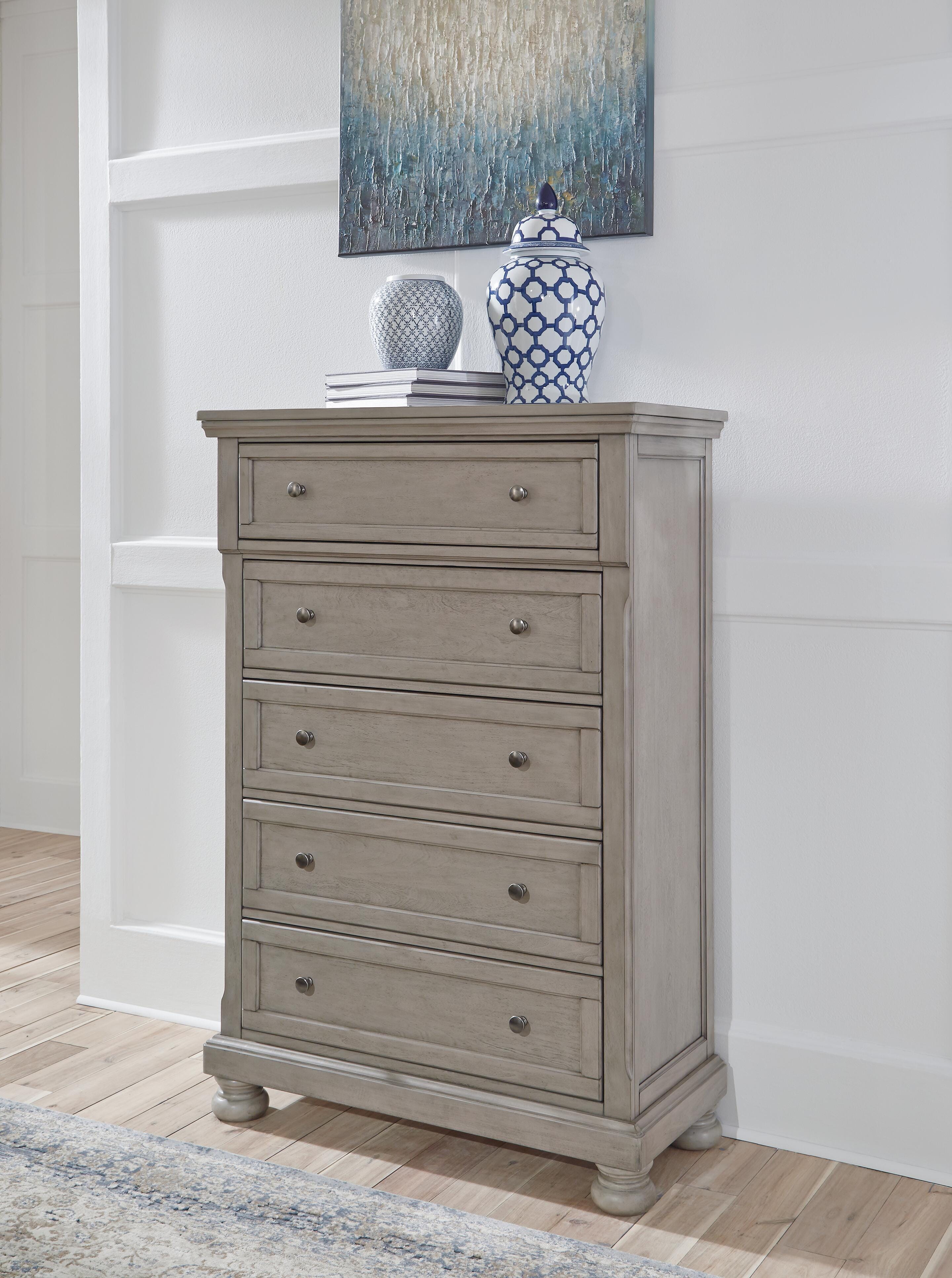 Lettner Panel Bed, Dresser, Chest and 2 Nightstands