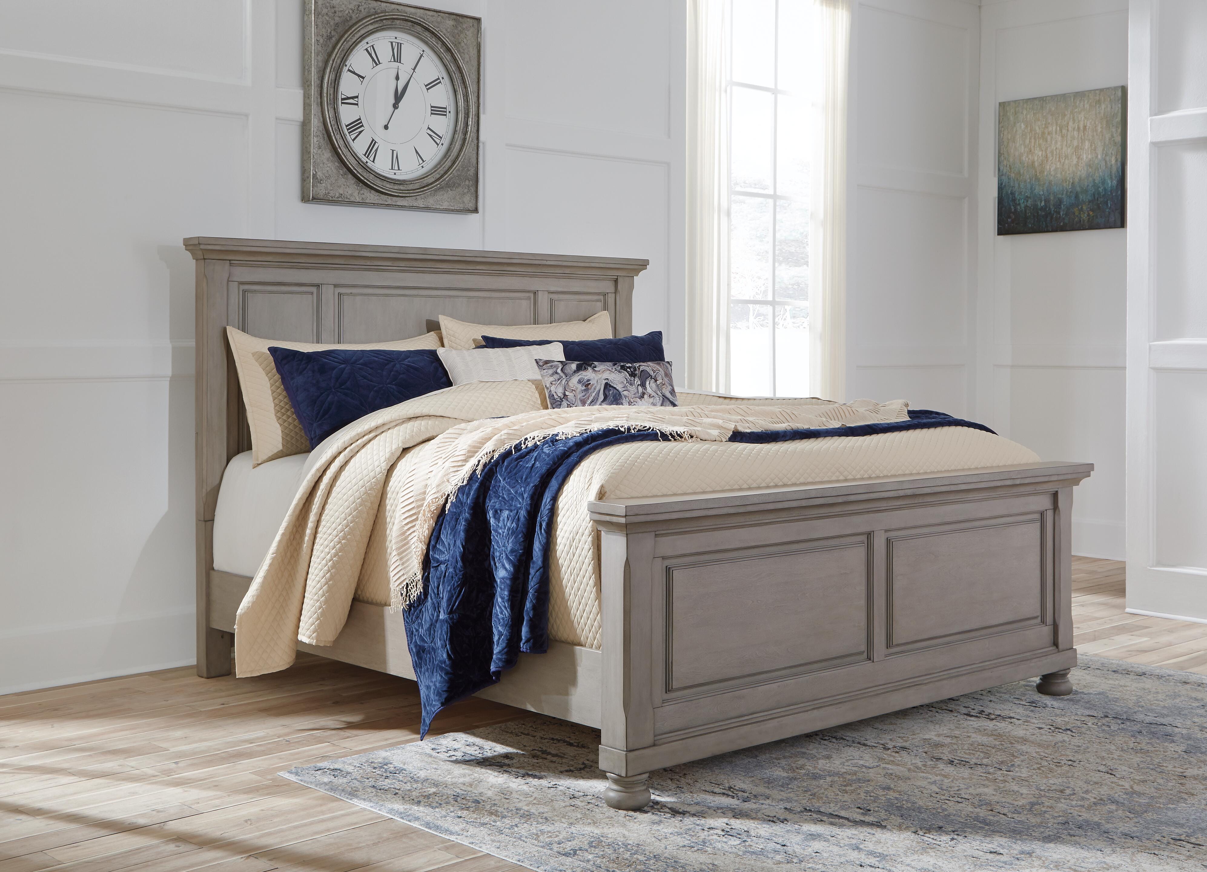 Lettner Panel Bed, Dresser, and Nightstand