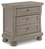 Lettner Panel Bed, Dresser and 2 Nightstands