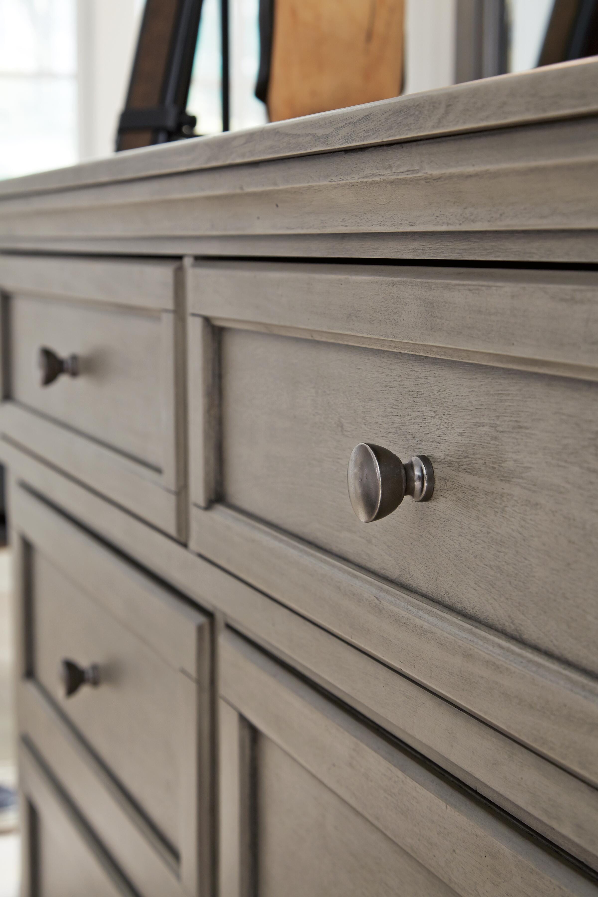 Lettner Panel Storage Bed, Dresser, Mirror and Nightstand
