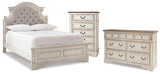 Realyn Panel Bed, Dresser and Chest