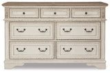 Realyn Bed, Dresser and 2 Nightstands