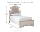Realyn Panel Bed