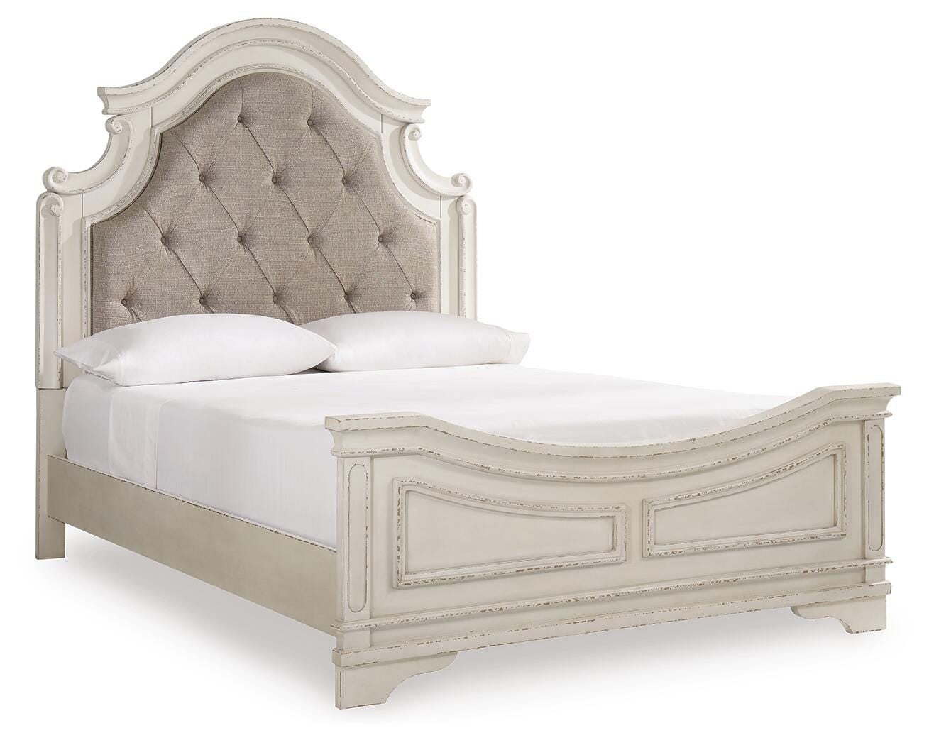 Realyn Panel Bed Dresser, Mirror, Chest and Nightstand