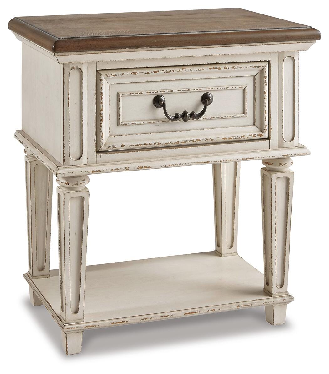 Realyn Dresser, Mirror and Nightstand