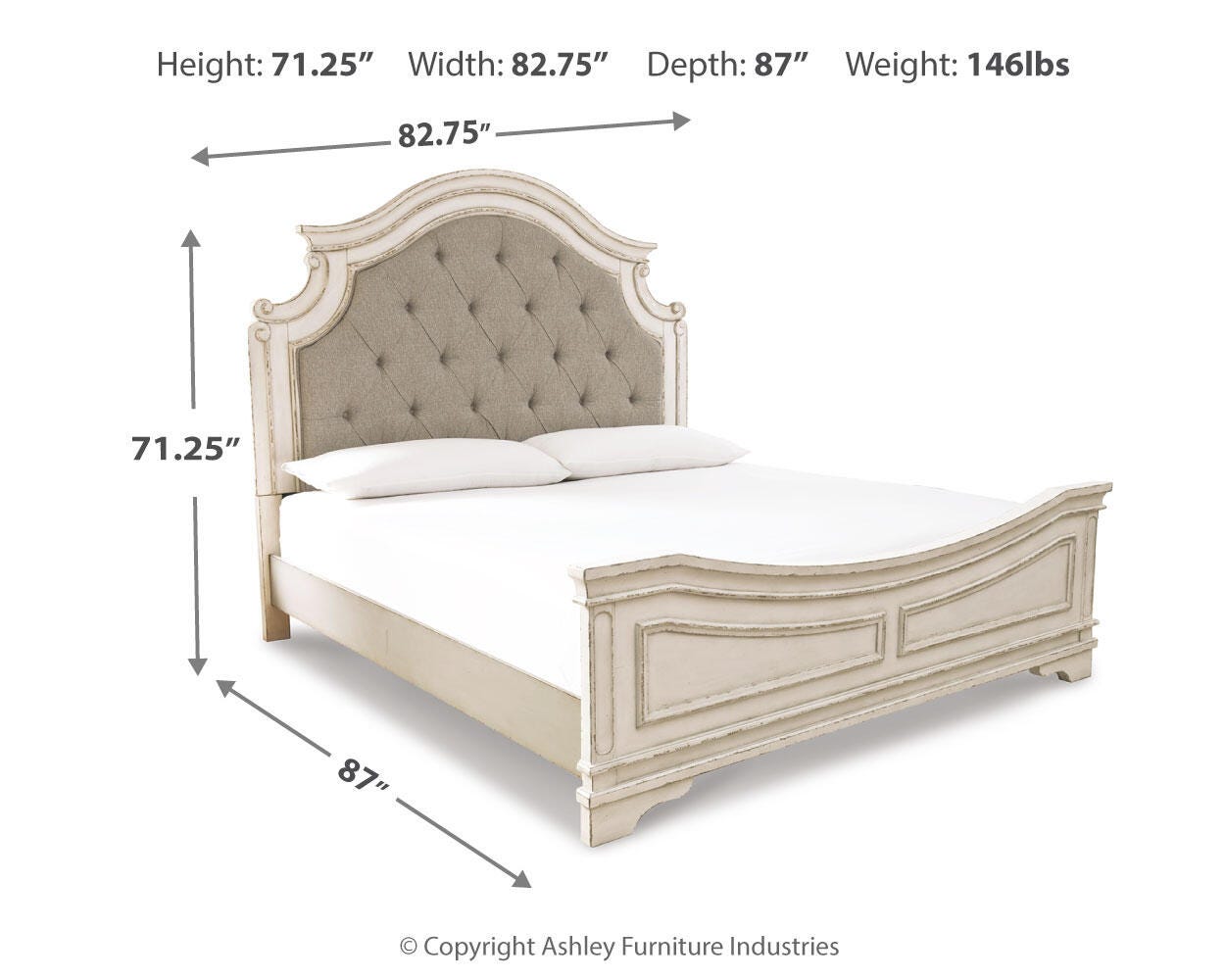 Realyn Panel Bed