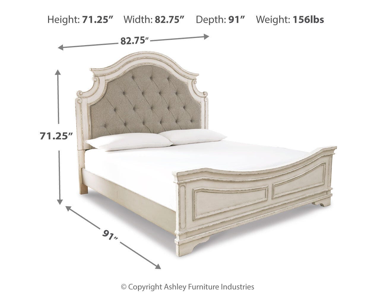 Realyn Panel Bed