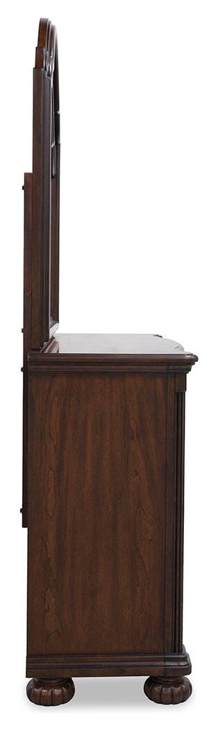 Lavinton Poster Bed, Dresser, Mirror, Chest and Nightstand