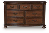Lavinton Poster Bed with Dresser and Nightstand
