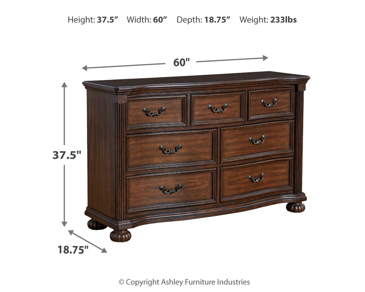 Lavinton Poster Bed, Dresser and 2 Nightstands