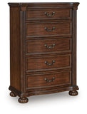 Lavinton Poster Bed, 2 Chests and Nightstand