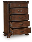 Lavinton Poster Bed, Chest and Nightstand