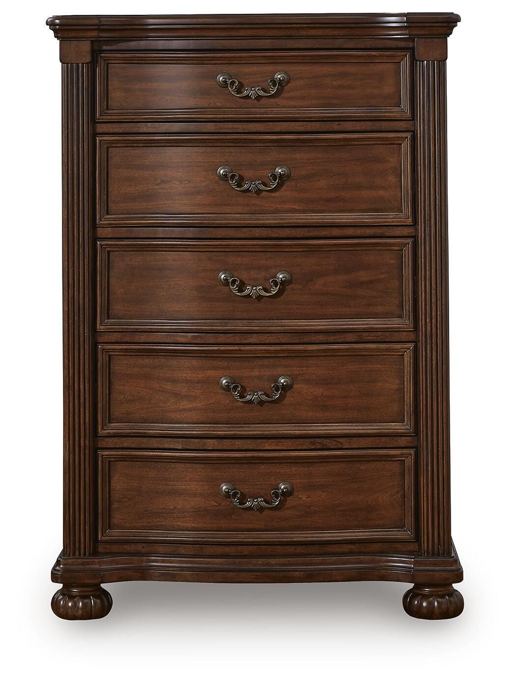 Lavinton Poster Bed, Chest and Nightstand