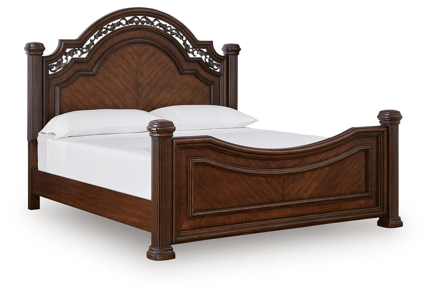 Lavinton Poster Bed, Dresser, Mirror and Nightstand