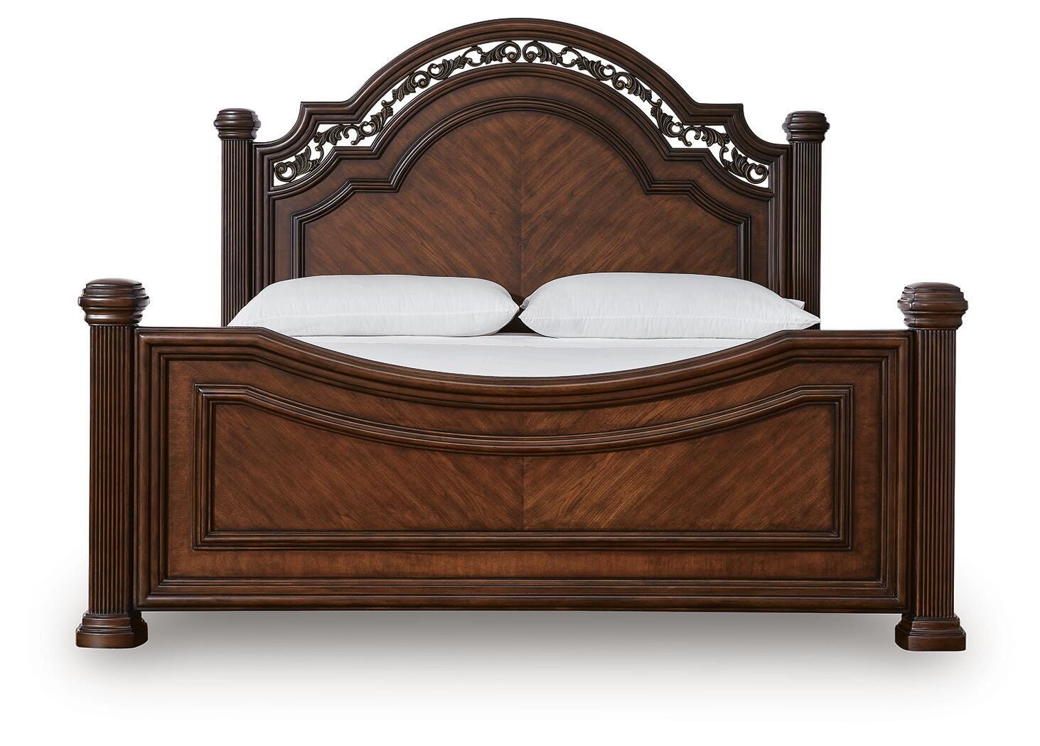 Lavinton Poster Bed, Dresser, Mirror and Nightstand