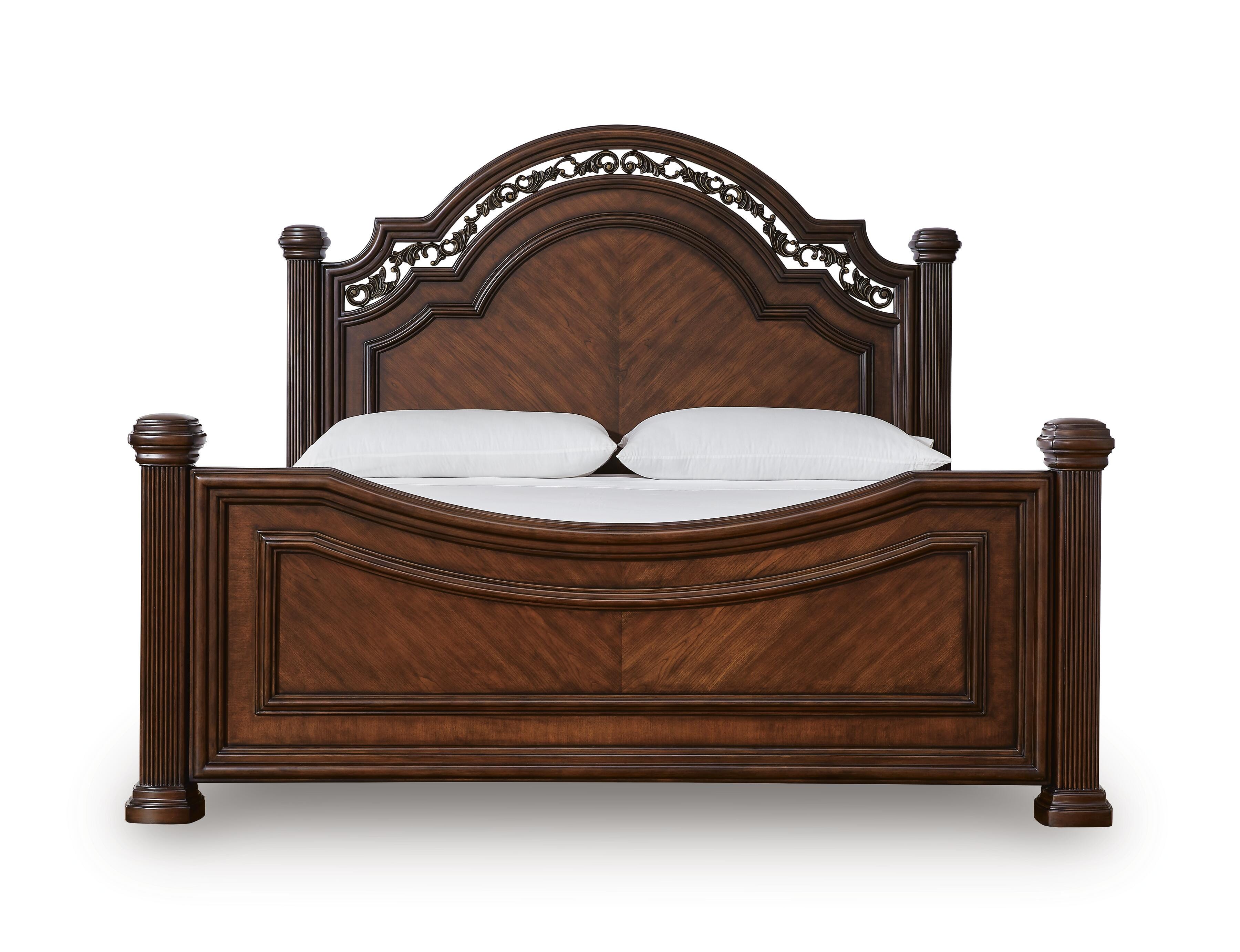 Lavinton Poster Bed, Dresser, Mirror and Nightstand