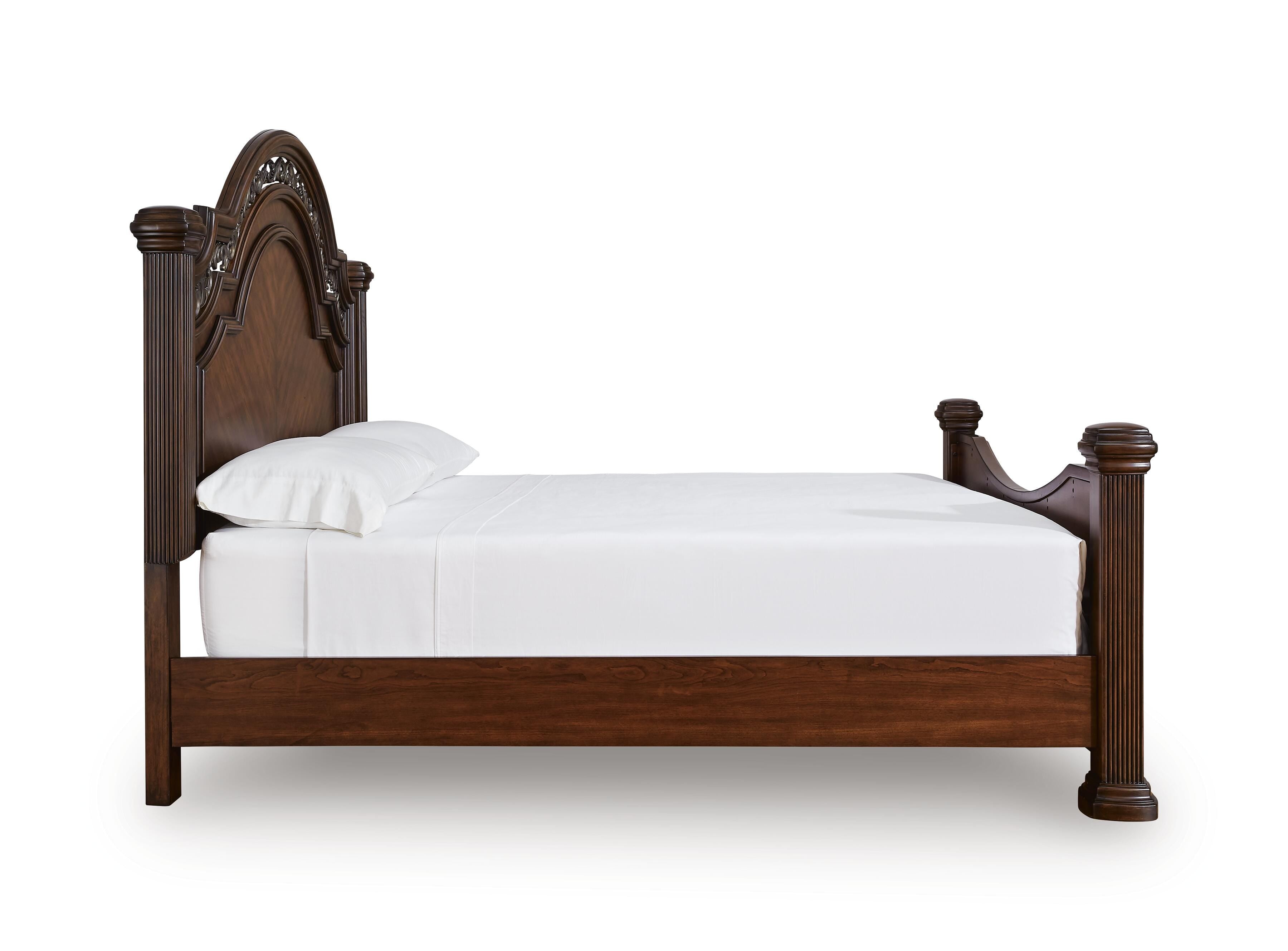 Lavinton Poster Bed, Dresser, Mirror and Nightstand