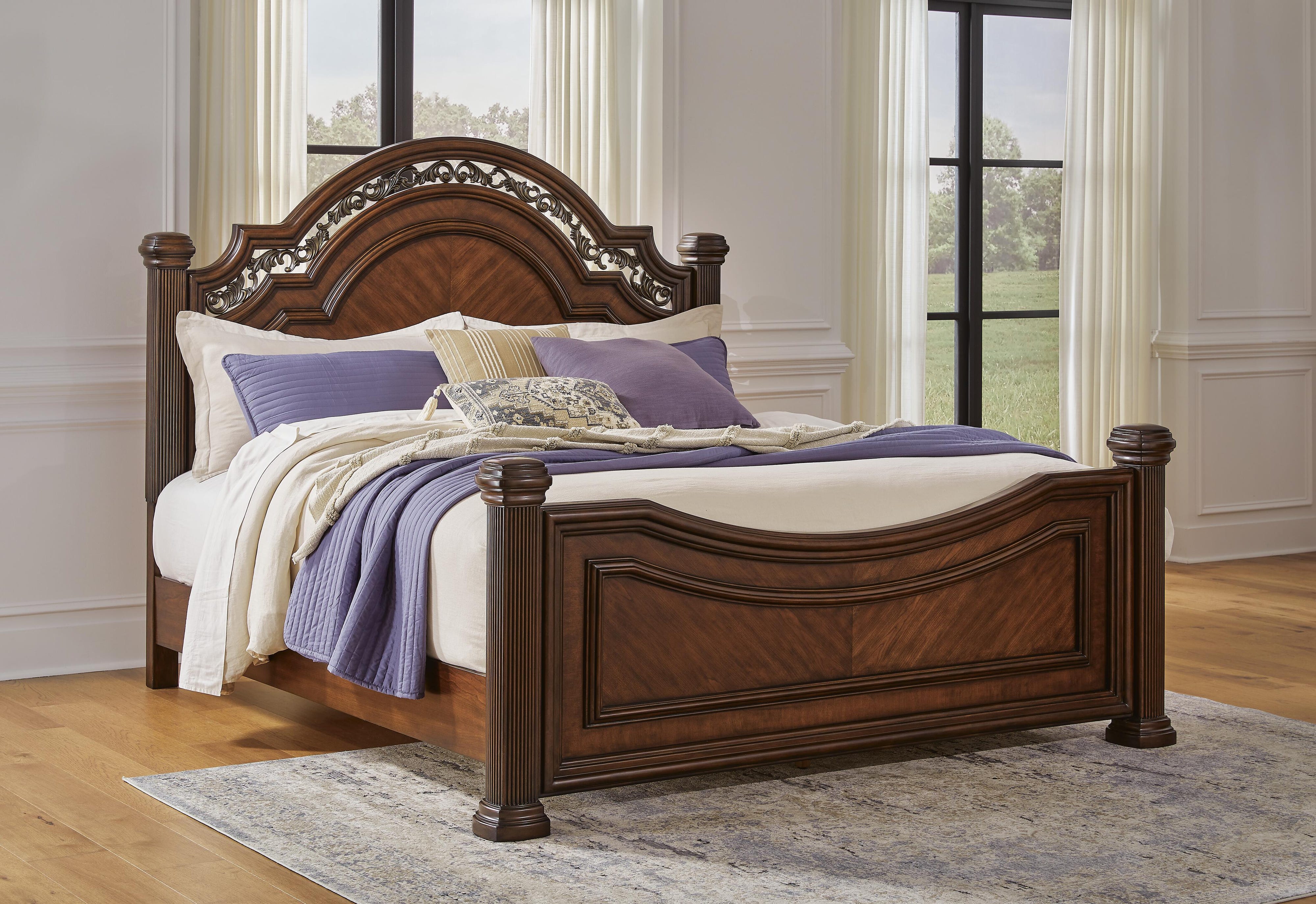 Lavinton Poster Bed, Dresser and 2 Nightstands