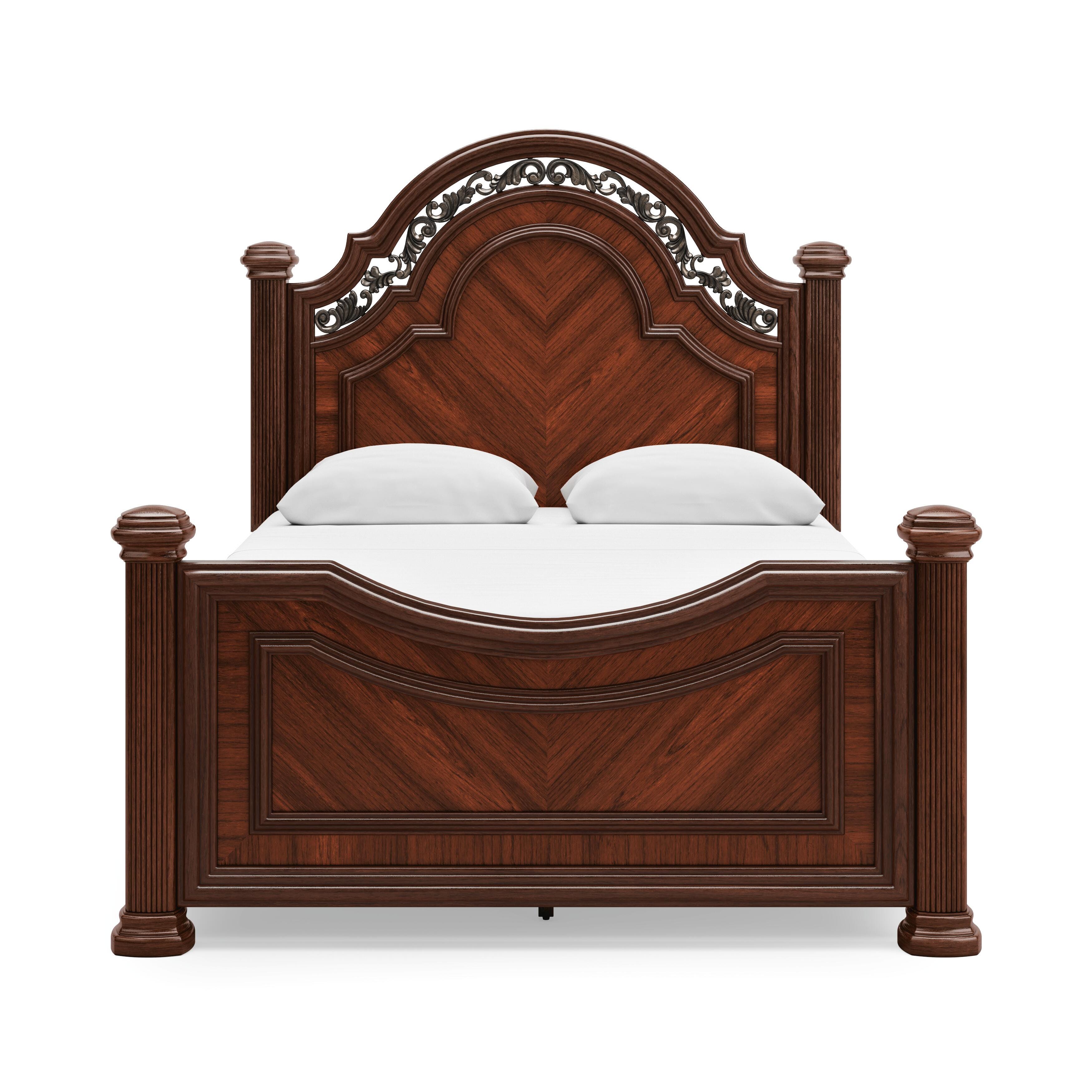 Lavinton Poster Bed, Dresser, Mirror, Chest and Nightstand