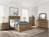 Feddinger Panel Bed, Dresser, Mirror, Chest and 2 Nightstands