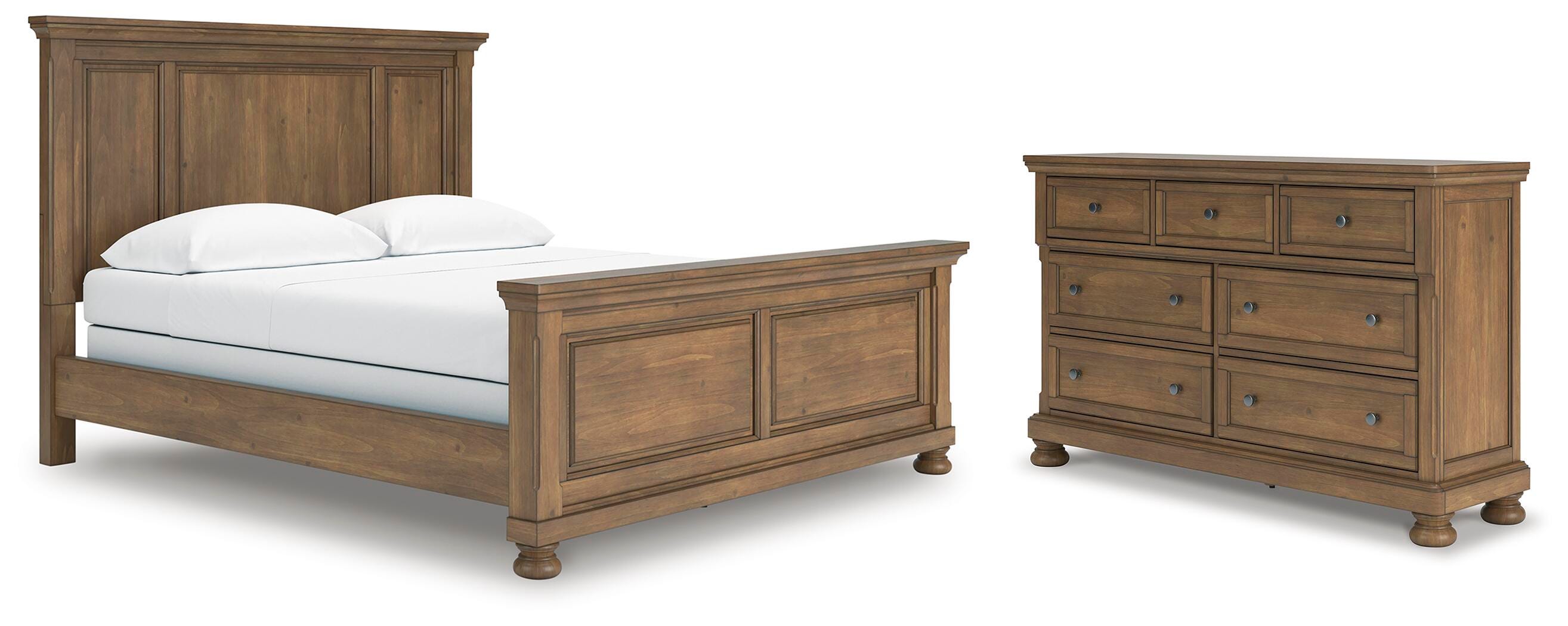 Feddinger Panel Bed with Dresser