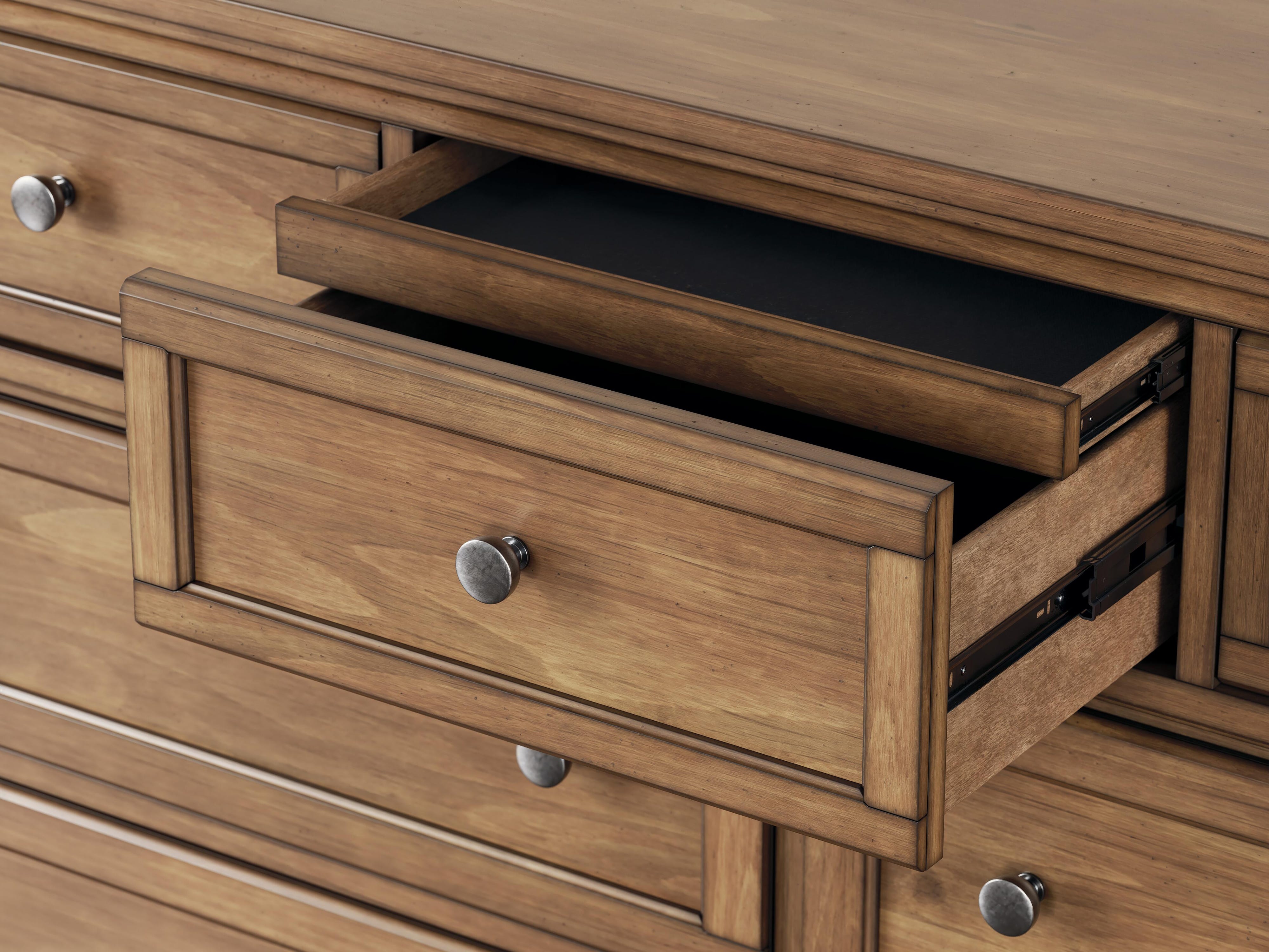 Feddinger Panel Bed with Dresser
