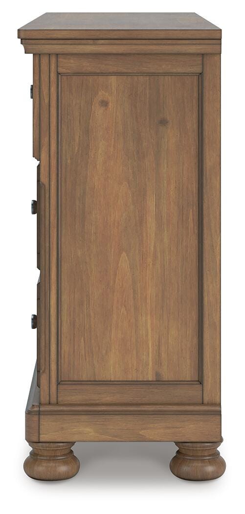 Feddinger Panel Bed with Dresser