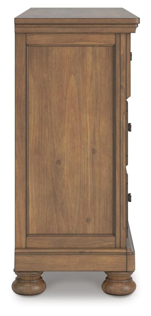 Feddinger Storage Sleigh Bed with Dresser