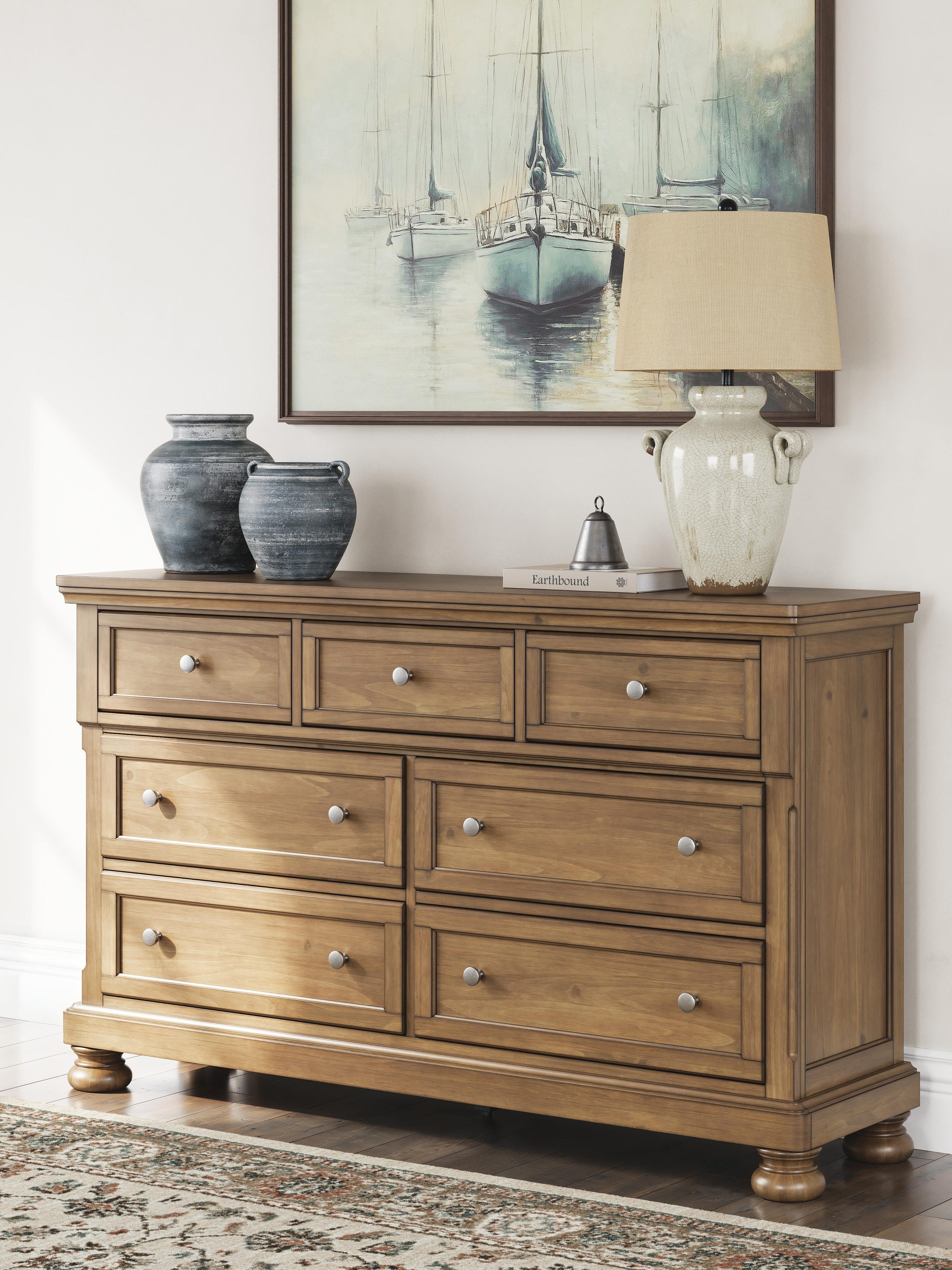 Feddinger Panel Bed with Dresser and Nightstand
