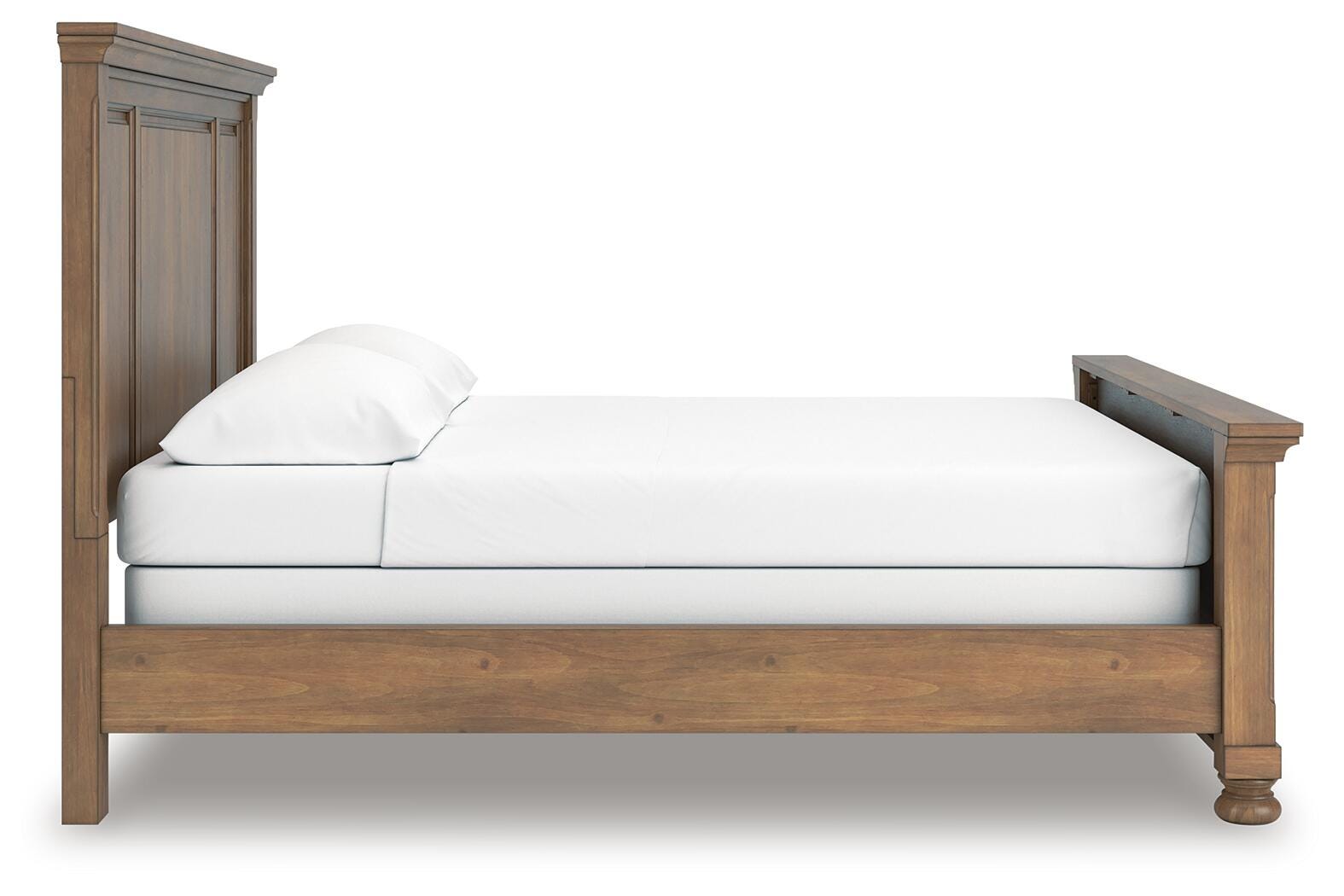 Feddinger Panel Bed with Mirrored Dresser and Chest