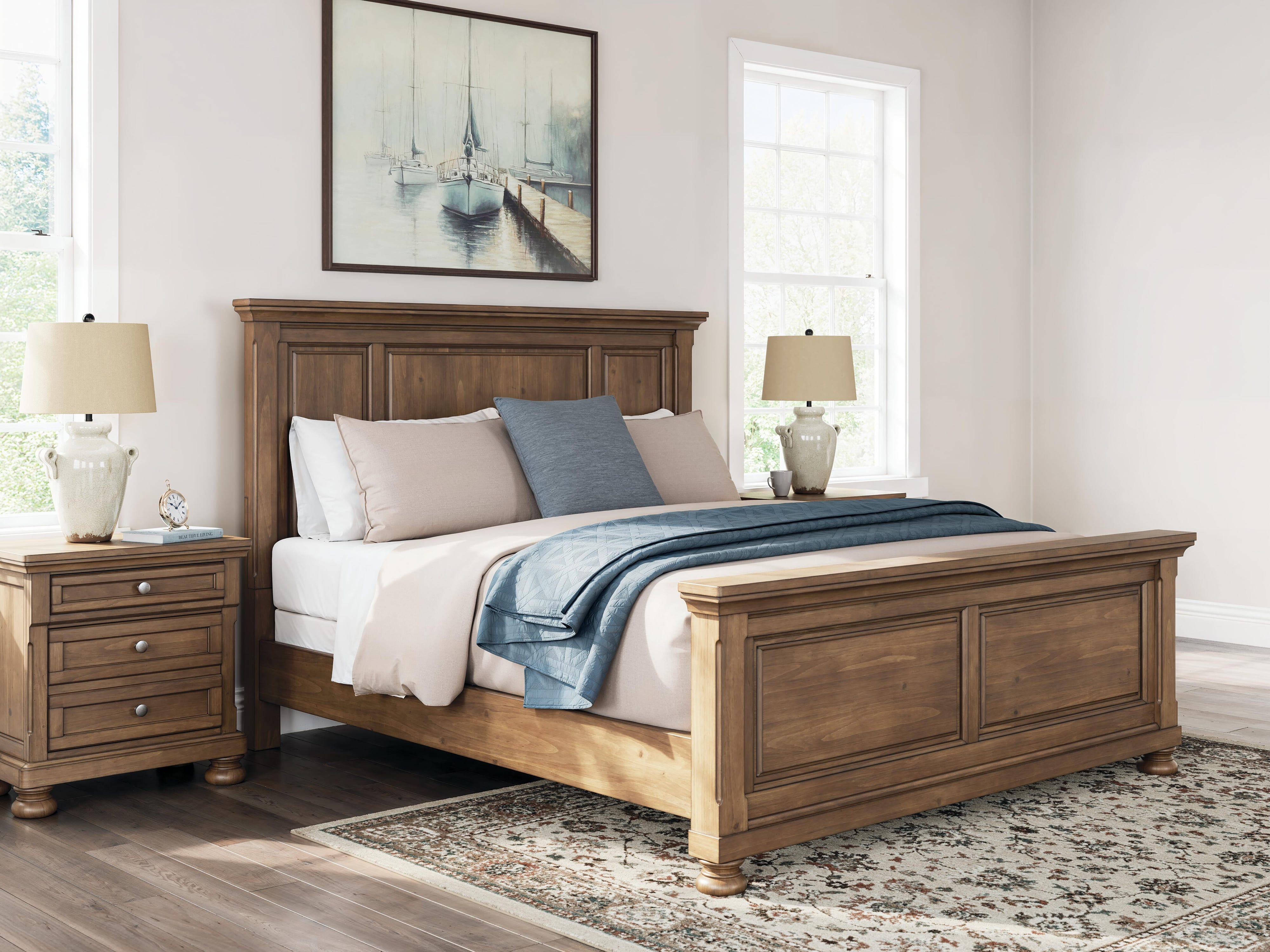 Feddinger Panel Bed with Dresser