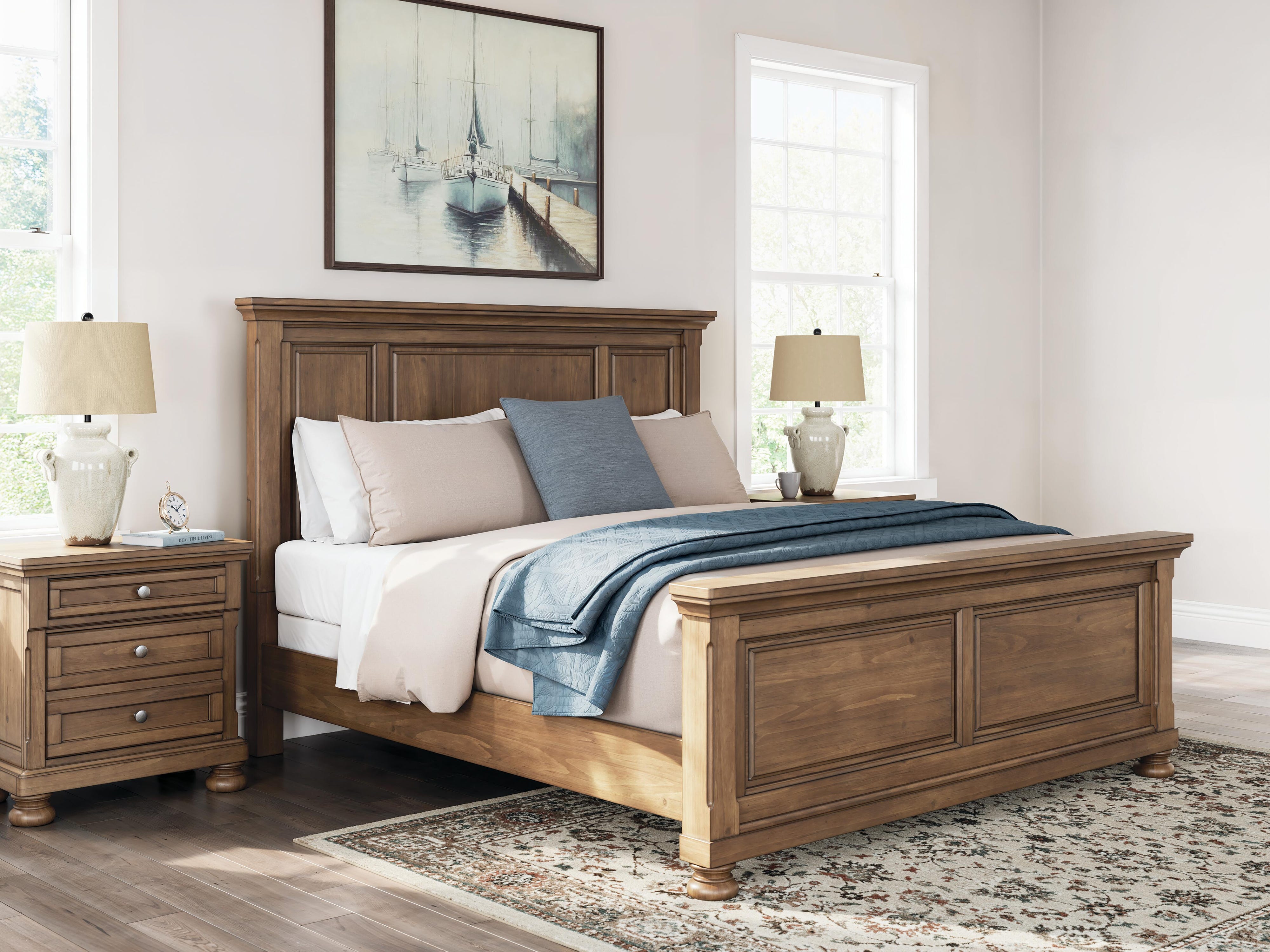 Feddinger Panel Bed with Dresser