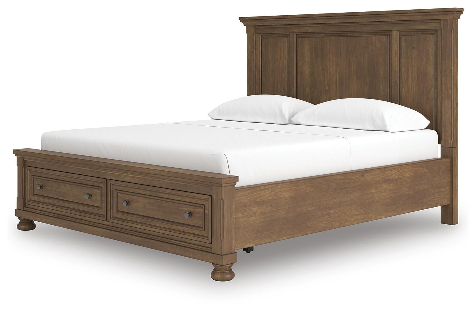 Feddinger Panel Storage Bed, Dresser and Nightstand