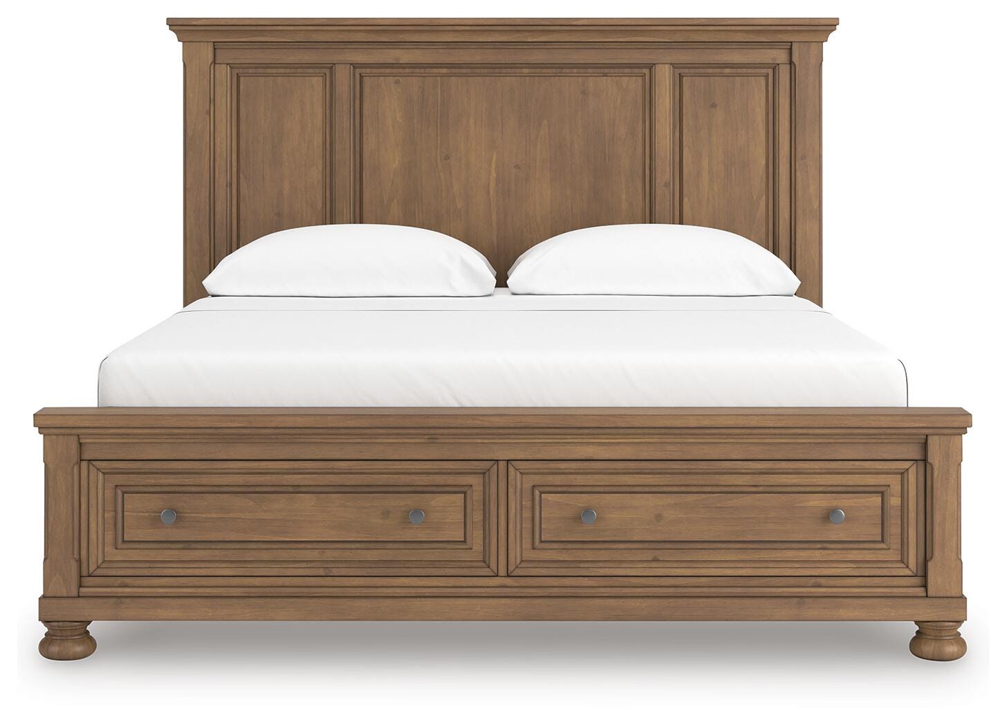 Feddinger Panel Storage Bed, Dresser and Nightstand